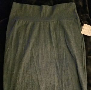 NWT Medium LulaRoe Cassie Skirt-Gray